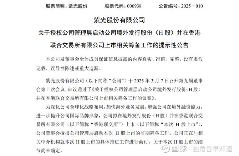 紫光股份冲刺A+H股上市 股权结构及上市目的披露