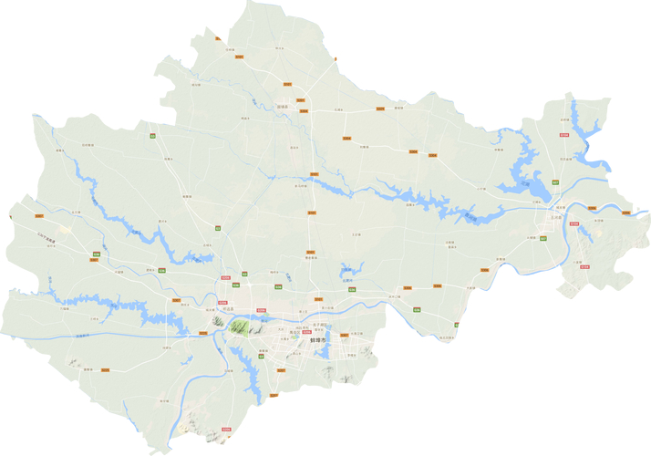 蚌埠市位置境域：地处安徽北部，区域面积5951平方千米？