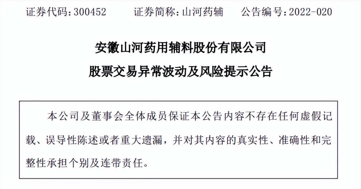 山河药辅股票前景如何_山河药辅投资价值_山河药辅超级大牛股
