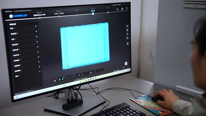 笔记本配件有哪些_工业4.0 智能化尺寸检测 _ 高精度三维扫描技术 笔记本配件检测