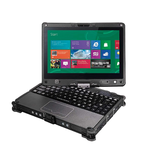 三防旋转笔记本电脑，满足特殊行业野外移动工作需求