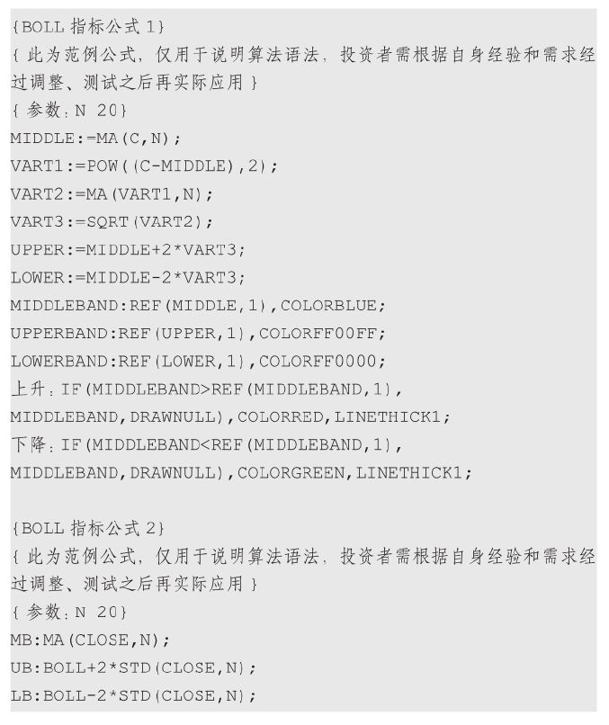 macd和boll超级战法_布林线指标构造_布林线指标计算公式