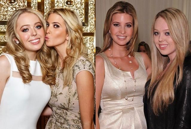 蒂芙尼·特朗普喜欢修身礼服,和伊万卡同框赢了?美貌名媛范儿